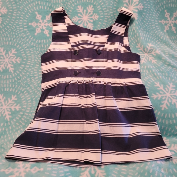 Vineyard Vines splash Stripe peplum top size 6 - Picture 2 of 4